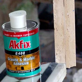 Клей для гранита и мрамора akfix g400