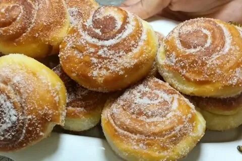 Булочки на кефире пышные
