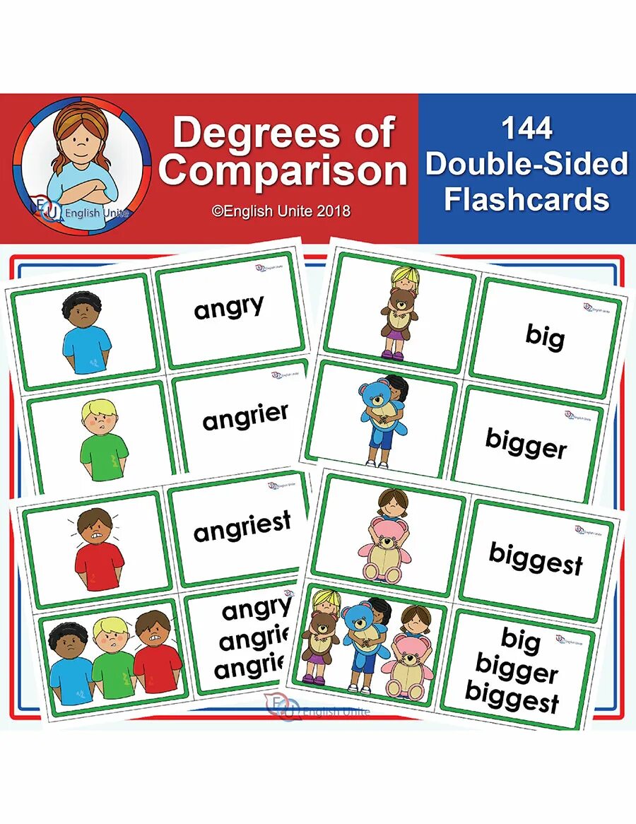 Degrees of comparison games. Degrees of comparison. degrees of comparison flashcards. comparatives cards. degrees of comparison for kids.