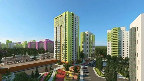 Жилые районы уфы