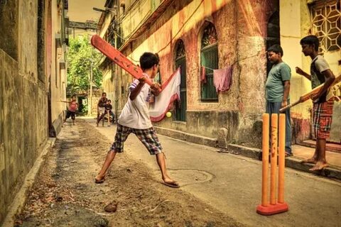 While playing