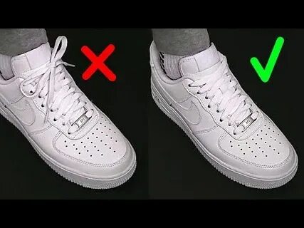 Как завязать air force