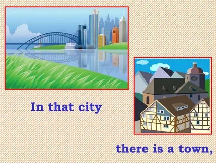 There is there are town