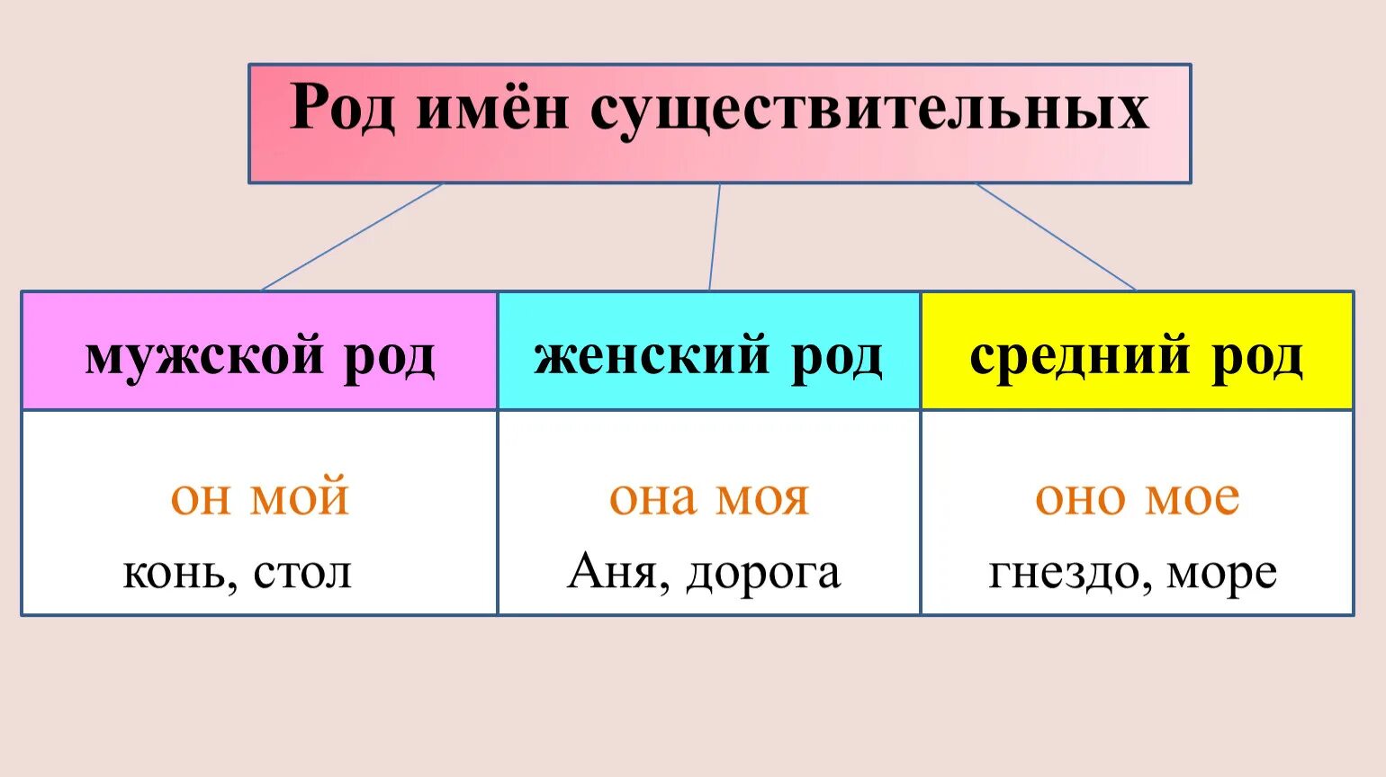 Род имен существительных. Род имён существительных 3 класс. Род имен существительный. Род имён существительныз 3 класс.