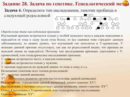 Типы наследования задачи