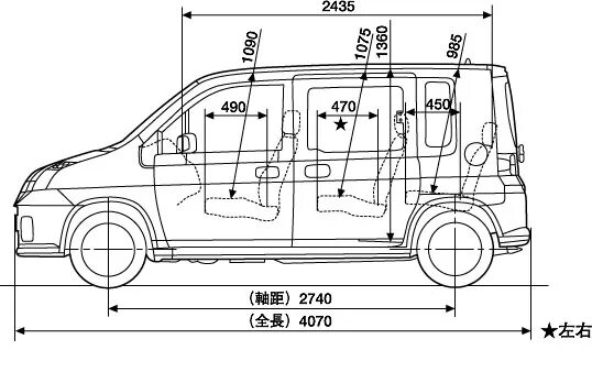 Honda Mobilio габариты. Габариты багажника Honda Mobilio. Габариты Хонда Мобилио 2002. Honda Mobilio Spike габариты.