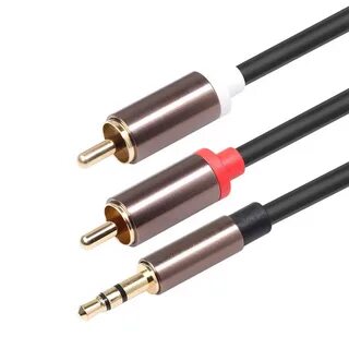 Аудиокабель 3.5 мм jack 2 rca