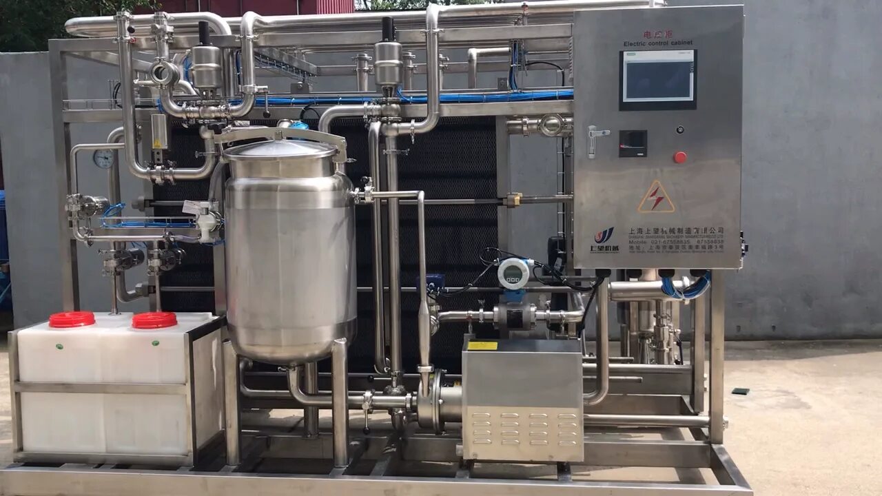 Линия производства по переработке молока 55т. KSA GMBH молочный линия. Fresh Milk Production line Plant.