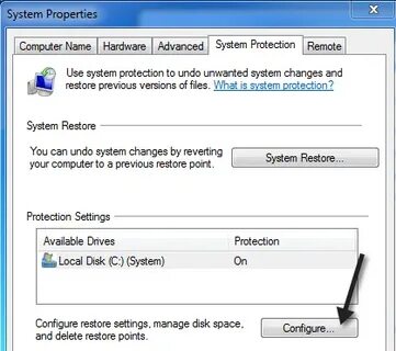 Отсутствует system