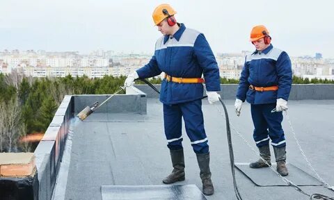 Монтаж плоской кровли москва