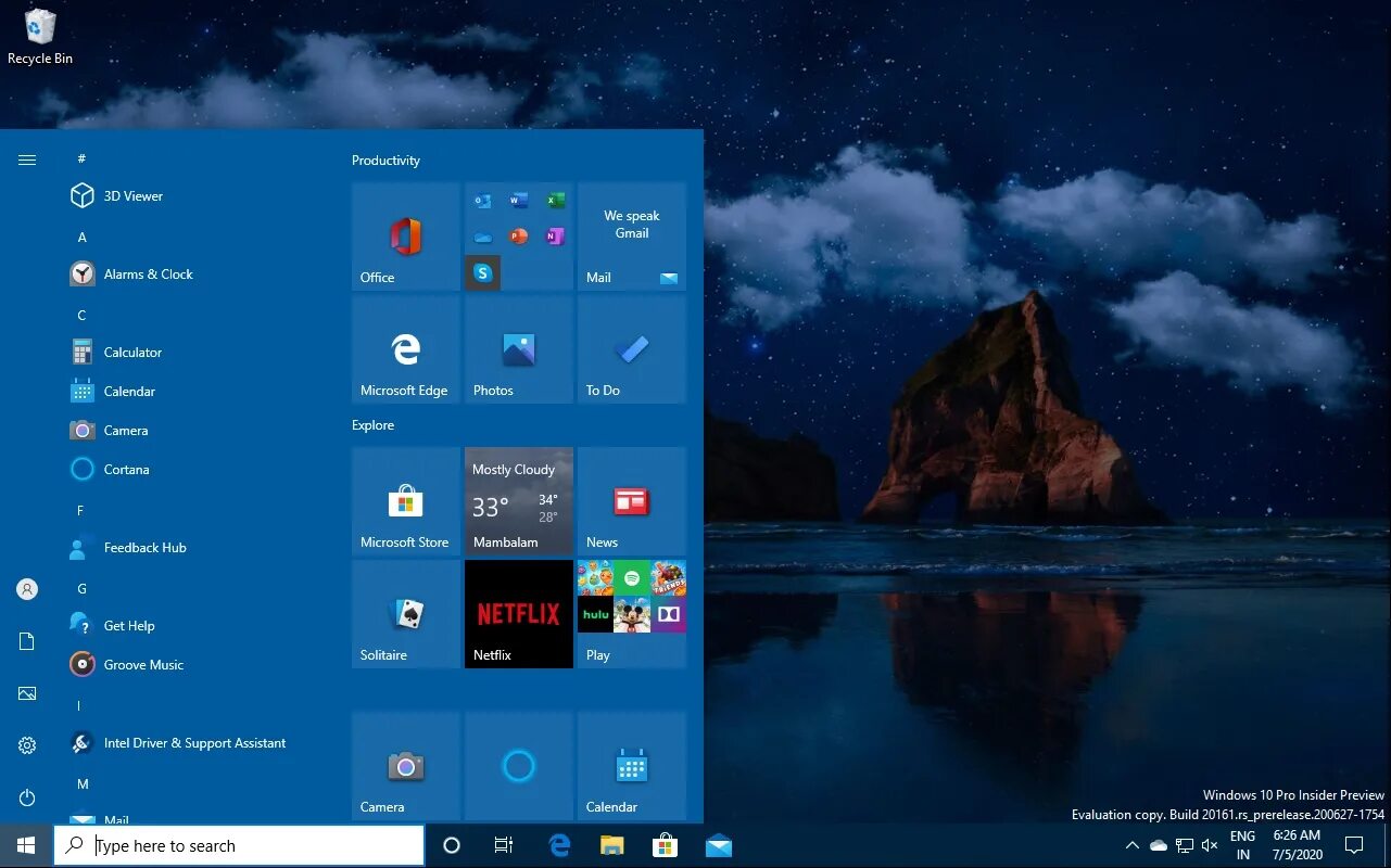 Как сделать пуск windows 10. Windows 10 menu. windows 10 build 20161. пуск виндовс 10. меню «пуск».