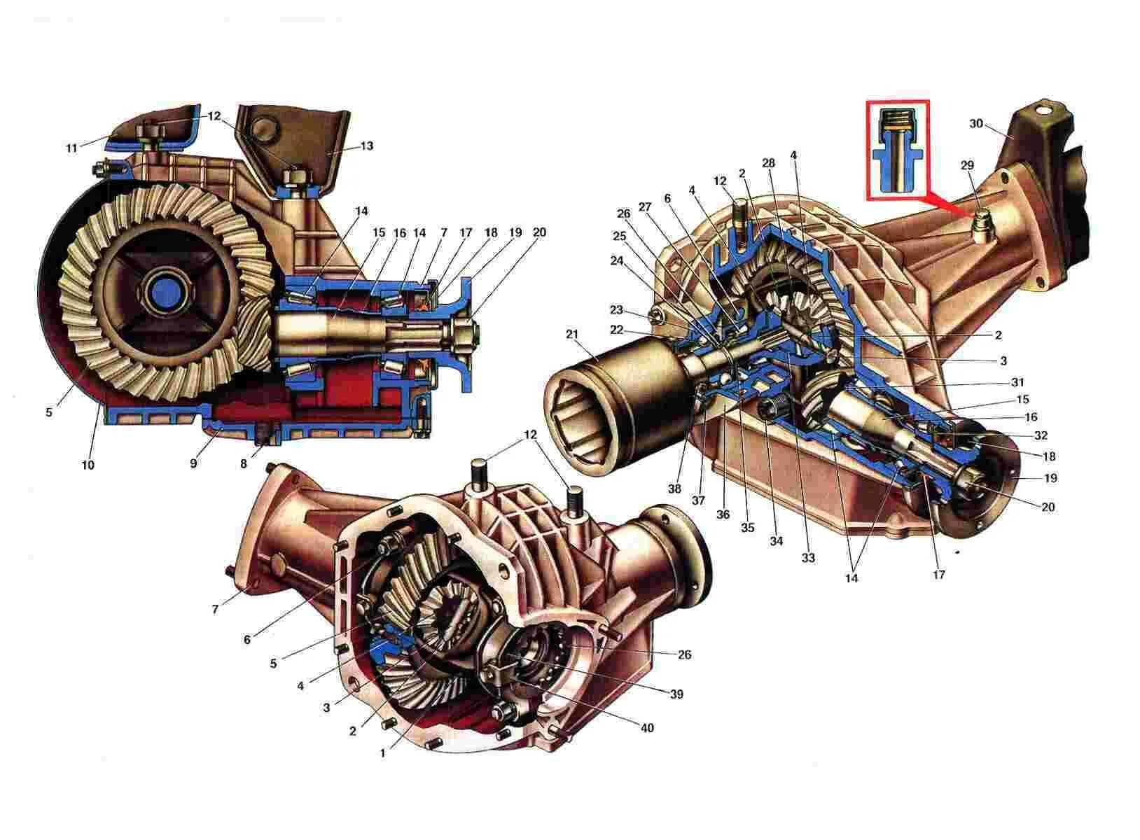Масло главной передачи. Редуктор переднего моста ВАЗ 2121. Редуктор заднего моста ВАЗ 2106. Редуктор переднего моста ВАЗ 2106. Задний мост ВАЗ 2121 Нива.