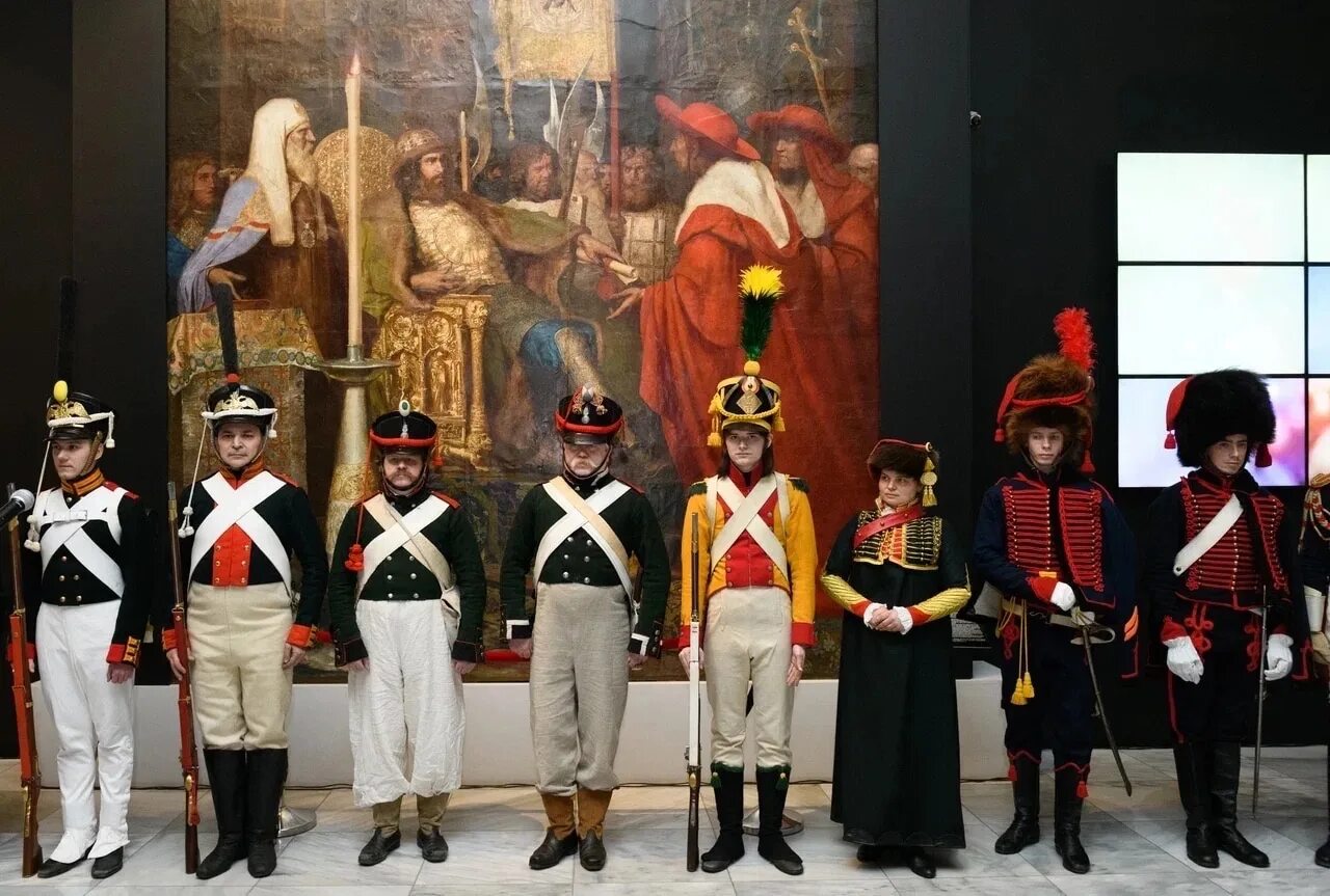 Русская армия в Париже 1814. Музей 1812 года.