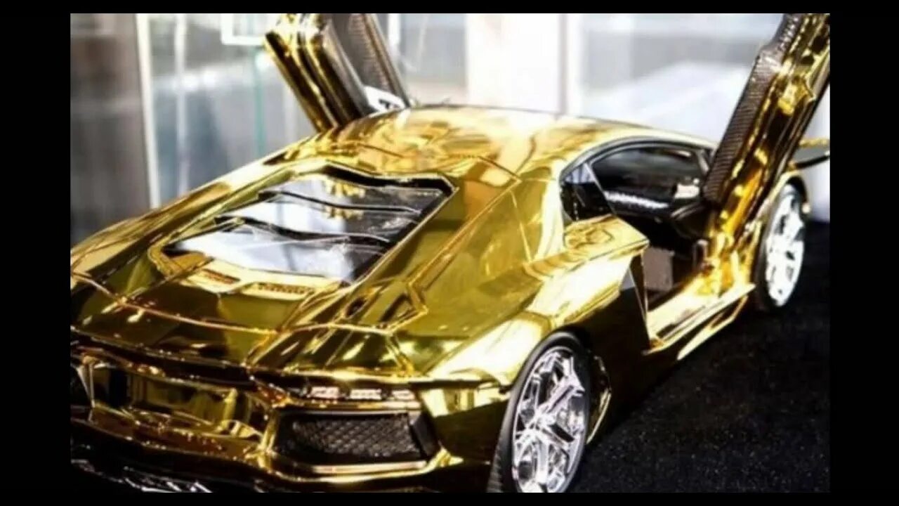 Gold car