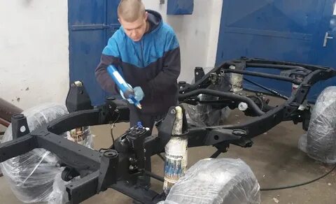 Покрыть раму