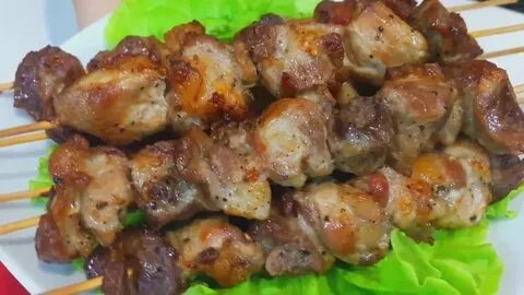 Замаринованный шашлык в духовке