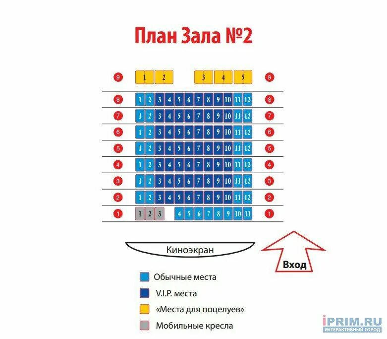 Океан владивосток расписание сеансов