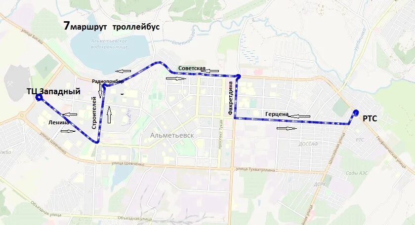 Как доехать до альметьевска. Маршрут движения транспорта альметьевск. карта альметьевска шевченко 100.
