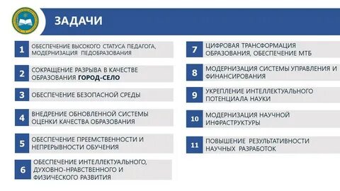 Развитие образования и науки в казахстане