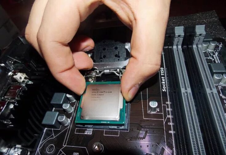 Установка cpu