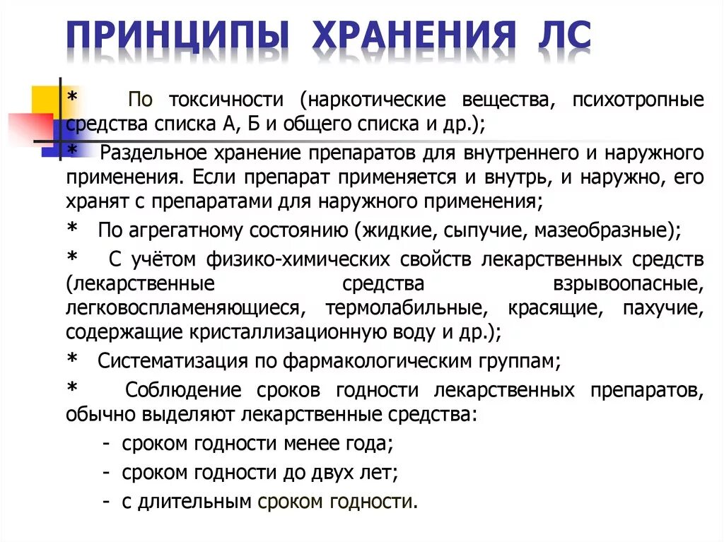 Хранение лекарственных препаратов. Принципы хранения лекарственных препаратов. Правила хранения лекарств. Принципами хранения лекарственных.