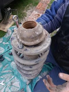 Замена стойки пассат