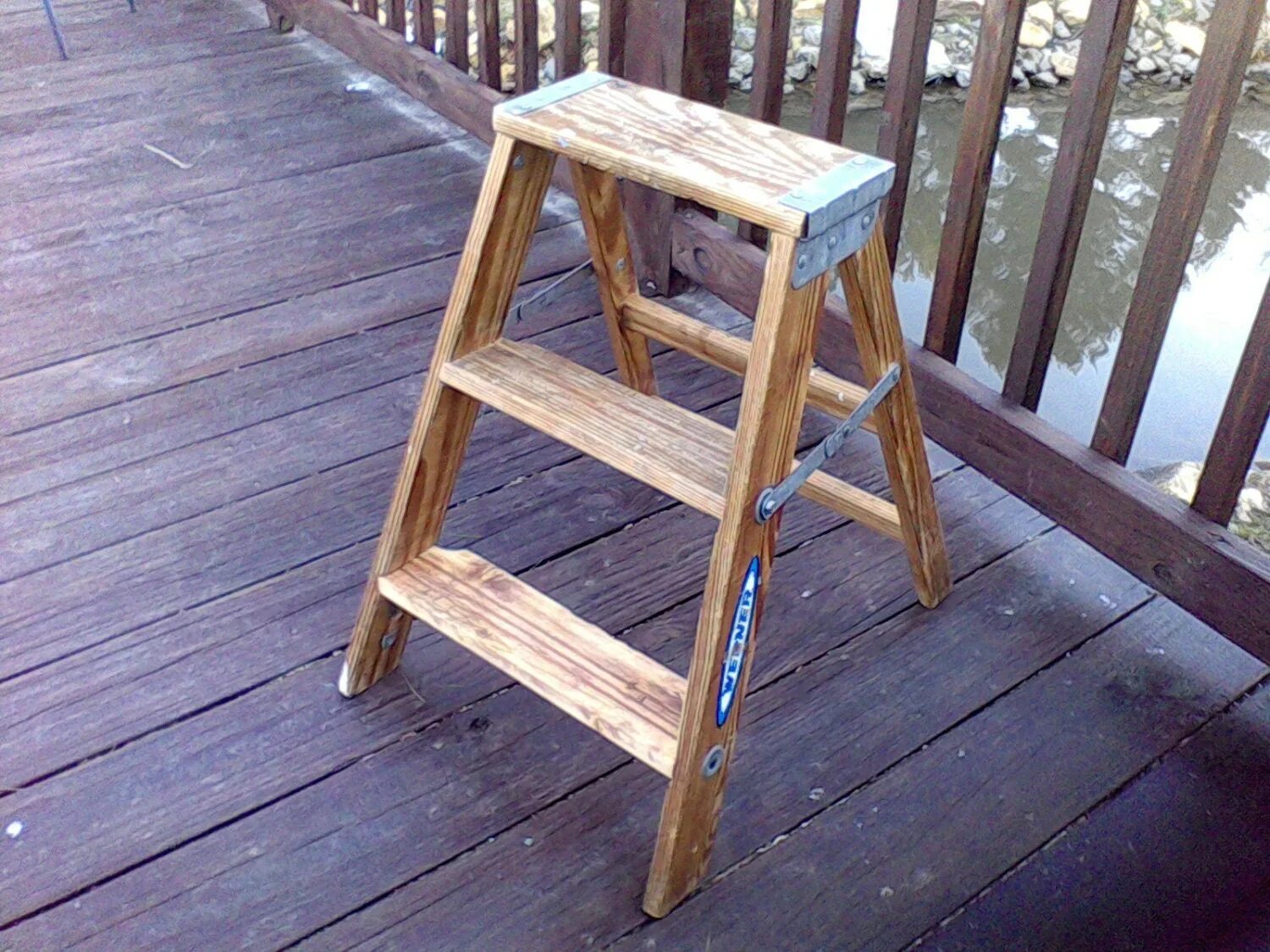 Pin on carpintería Kitchen step stool, Step stool, Wooden step stool