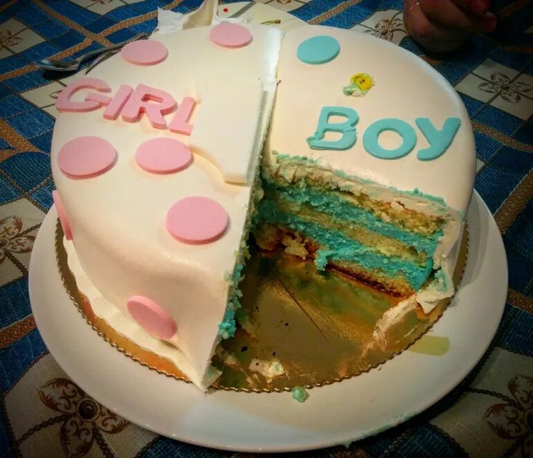 Baby Booties Gender Reveal Cake Whipped Bakeshop Baby reveal cakes, Gender revea
