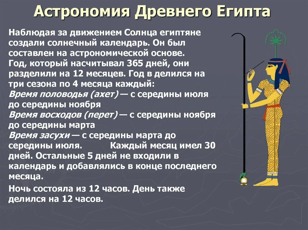 Наука древнего Египта. Древнеегипетская астрономия. Астрономия в древнем Египте. Возникновение древнего Египта.