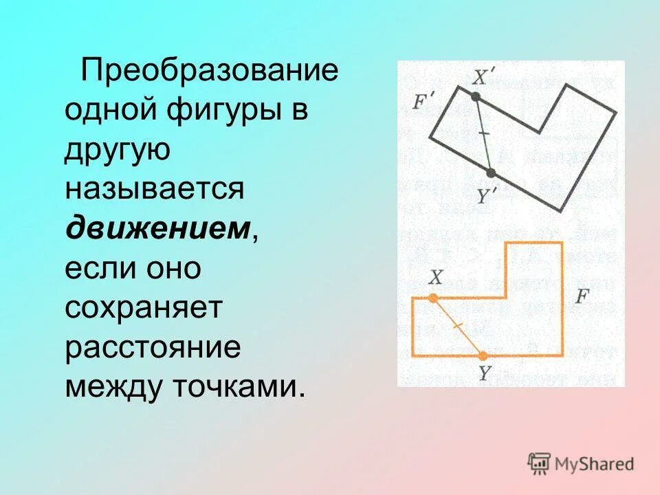 Преобразование фигур