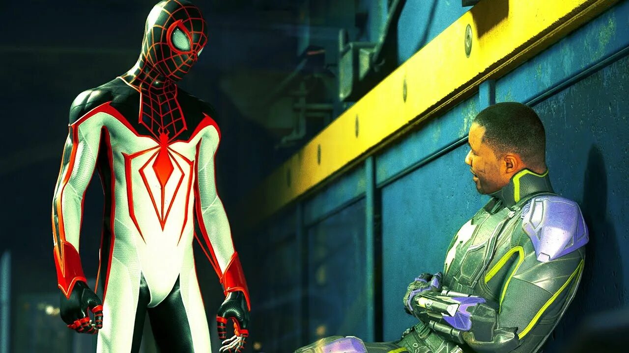 Майлз Моралес ps5 Suit. Spider-man: Miles morales пс5. Майлз Моралес костюм. Miles morales прохождение