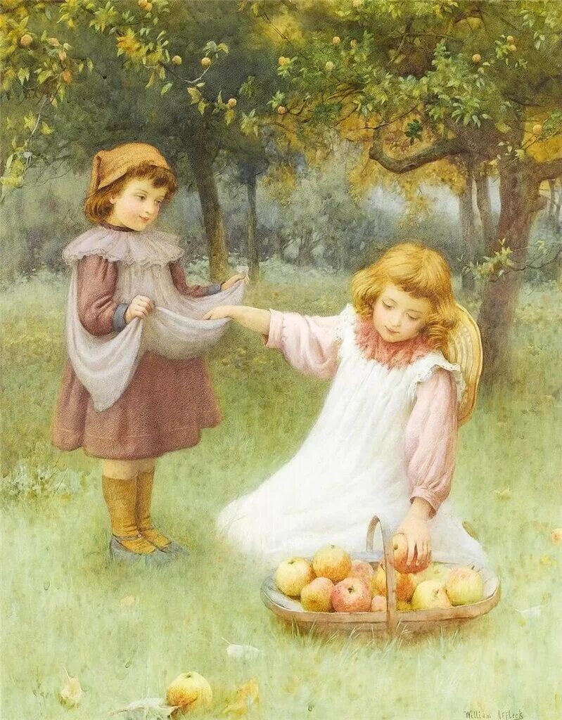 Яблочный спас картины. William affleck художник картины. художник вильям аффлек. william affleck 1869-1909 английский художник. william affleck (1869 – 1943,.