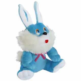 Игрушка синий заяц