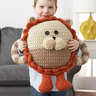Вязание подушки игрушки