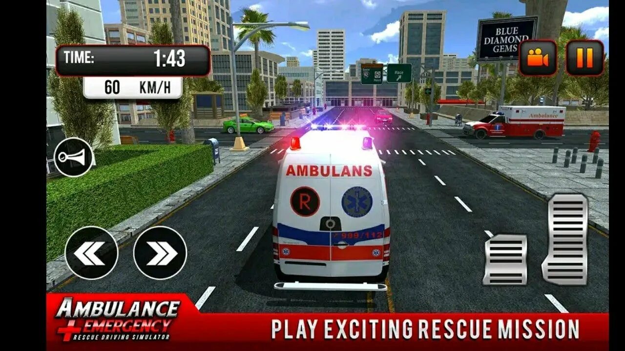 Emergency ambulance simulator много