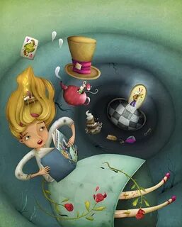 Rabbit hole deco animation