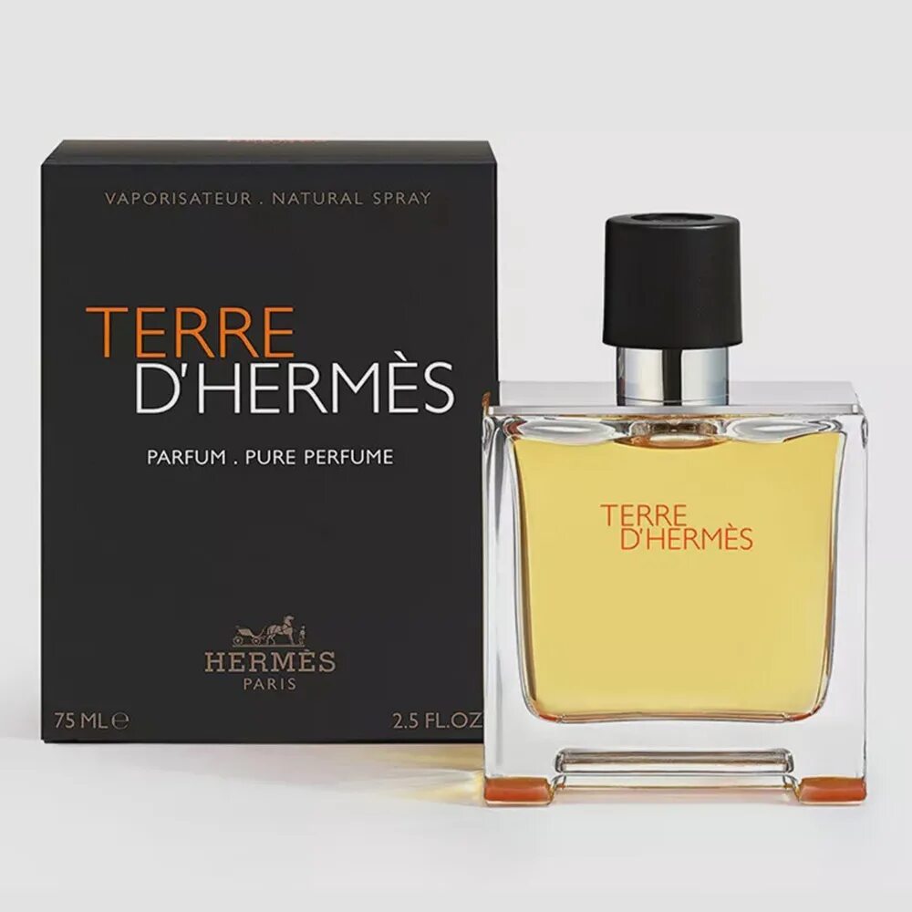 Туалетная вода hermes terre. Hermes Terre men Parfum 75 ml. Terre d'Hermes Parfum Pure Perfume. Hermes Terre d'Hermes EDP 75ml. Terre d Hermes +Parfum 75 ml.