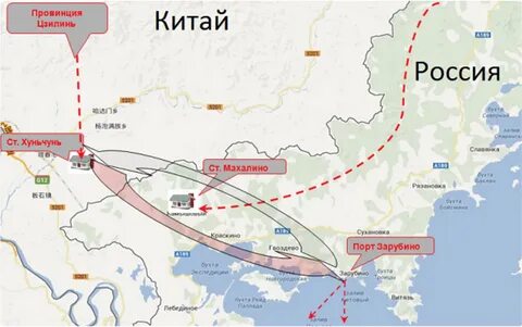 Граница через китай