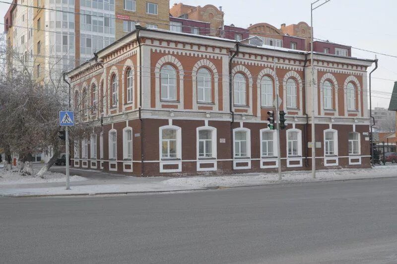 Бывшее здание тюмень. Строительная академия тюмень. здания тюмени. архитектура тюмени. фото зданий тюмень.