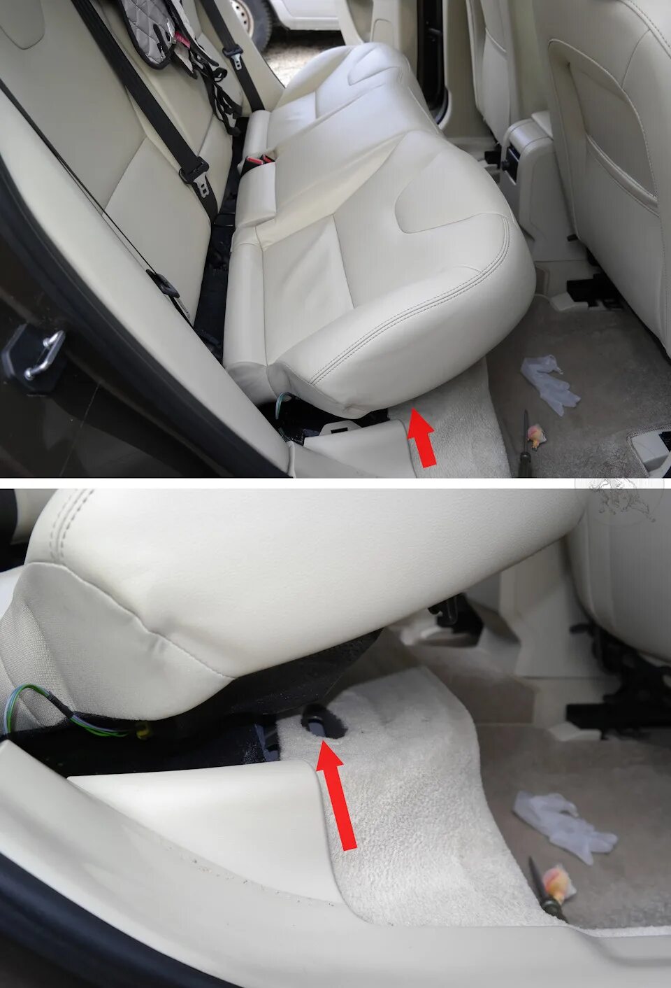 Установка рыжего салона - Volvo S60 (2G), 2,4 л, 2011 года своими руками DRIVE2