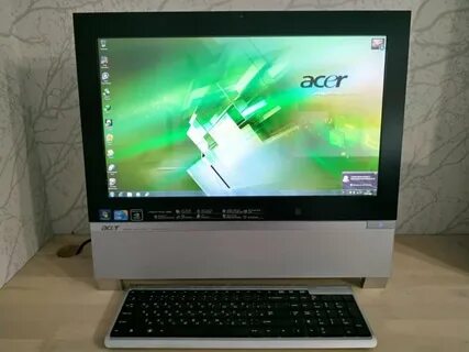 Серебристые моноблоки acer