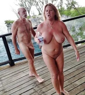 Slideshow photos of old nudists.