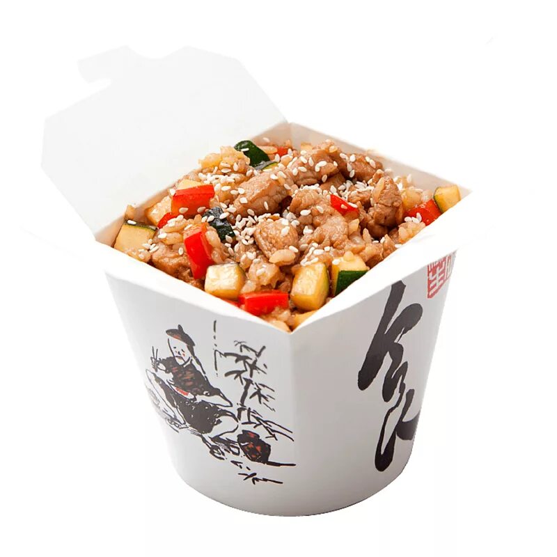 Рис в коробочке. Рис с курицей в коробочке. Рис в коробочке. Вок тяхан с курицей. Вок рис с морепродуктами в коробочке.