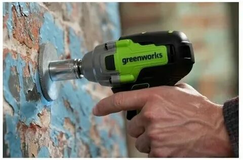 Гайковерт ударный аккумуляторный greenworks