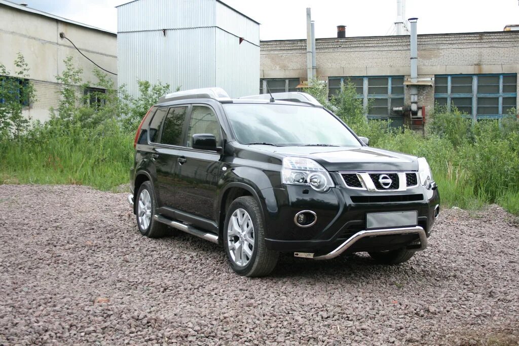 Рейлинги vs Багажник с люстрой - Nissan X-Trail I (t30), 2,5 л, 2006 года тюнинг