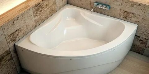 Глубокие угловые ванны
