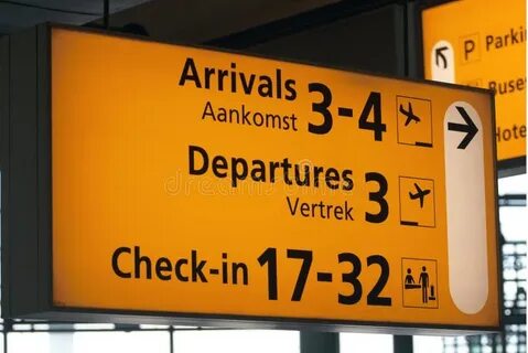 Depart arrive