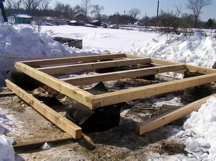 Фундамент из покрышек