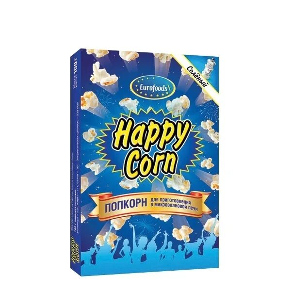 "Happy Corn" попкорн для СВЧ карамель. Попкорн "Happy Corn" для СВЧ 100г. (1*20) Карамель. "Happy Corn" попкорн для СВЧ Карамельный 100 гр. 1*20 шт.. Попкорн для СВЧ со вкусом сыра Happy Corn, 3 х 100 г.