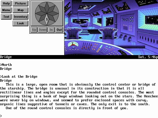 Text adventure
